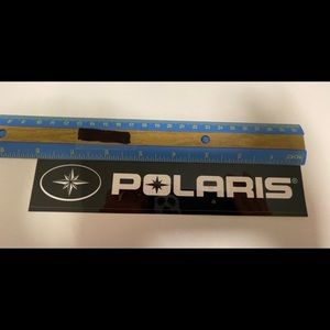 Polaris ATV Black Sticker Decal